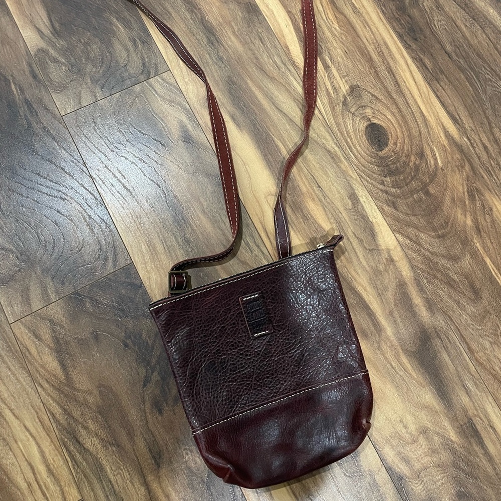 Portland Leather Dark Brown Messenger Bag